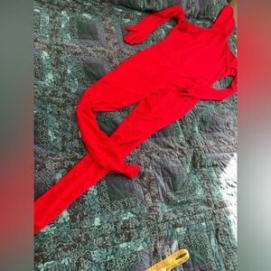 Target Red Full Body Suit Size Large